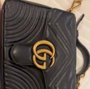 Gucci Marmont top handle purse